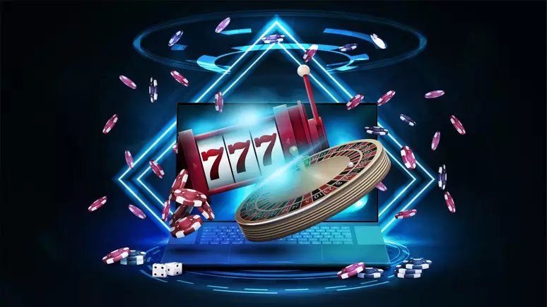 Tampilan kasino online asli777 dengan berbagai permainan slot dan live casino