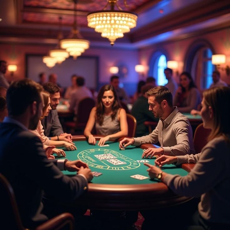 Suasana permainan live casino asli777 dengan dealer nyata